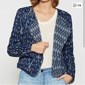 Soft Joie Akinyi - Ikat Quilted Crop Jacket Women's